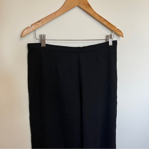 Ralph Lauren Purple Label Womens Wool Blend Black Dress Pants Size 8 - Picture 2 of 6